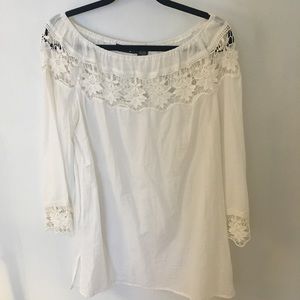 White Crochet Cover-Up
